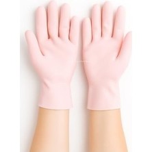 Silikon Spa Eldiven Nemlendirici Yumuşak Eldiven 1 Çift Cilt Bakım Eldiveni Kuru Ellere Özel Nemlendirici Spa Eldiveni Masaj ve Gece Bakım Kullanımı I