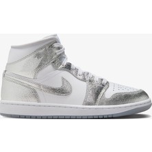 Jordan Air Jordan 1 Mid Se Kadın Beyaz Sneaker