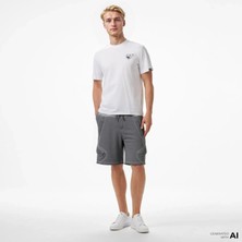 Alpha Industries Natural French Terry Erkek Bej Şort