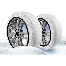 Lastik Kar Çorabı Kar Zinciri Muadili Yüksek Kalite Tekstil Kar Zinciri Superx Series (Small)