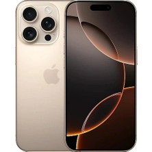 Apple Yenilenmiş IPHONE 16 Pro 256GB -C Kalite- Çöl Titanyum