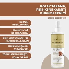 Kahu Naturals Natureguard Kolay Tarama, Tüy Bakımı, Organik Parfüm Etkili Vücut Spreyi, Pire, Kene, Sinek Karşıtı, Kedi ve Köpek, 250 ml