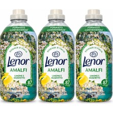 Lenor Amalfi Limon ve Müge Konsantre Çamaşır Yumuşatıcısı 3X1827 ml