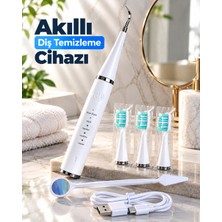 Şarjlı Akıllı Diş Temizleme Cihazı 5 Farklı Temizleme Modlu Hassas Bakım Cihazı - Lisinya