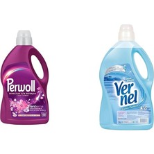 Yenileme Çiçek Cazibesi Renkliler Için 45 Yıkama Sıvı Çamaşır Deterjanı (1 x 2750 Ml) + Vernel Deniz Esintisi Kalıcı Parfüm 30 Yıkama Çamaşır Yumuşatı