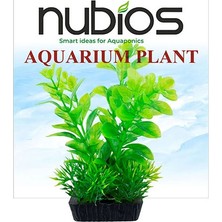 Nubios Plastik Bitki Kare Tabanlı Tekli Karton 10 cm