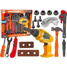 Brother Toys Oyuncak Tamir Seti Pilli Matkap Oyuncak Set Toplam 18 Parça