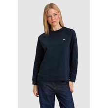 U.S. Polo Assn. Kadın Lacivert Basic Sweatshirt 50328980-VR033