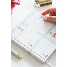 Matt Notebook 2027 Yılı Kare Haftalık Ajanda 15X15 cm Kiraz