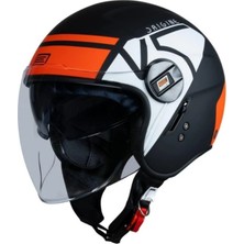 Origine Alpha V5 Kırmızı Açık Motosiklet Kaskı