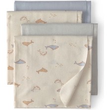 Carter's Erkek Bebek  4'lü Battaniye Mavi 9V283110