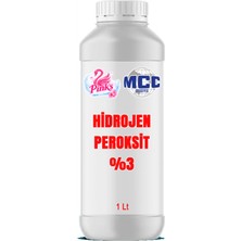 Mcc Hidrojen Peroksit%3 Çözelti 1lt