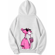Brz Collection Unisex Oversize (Açık Gri) Don't Give A Shit Hoodie (Açık Gri)