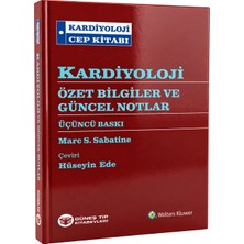 Güneş Tıp Kitabevleri Kardiyoloji Cep Kitabı - Kardiyoloji Özet Bilgiler ve Güncel Notlar 3. Baskı