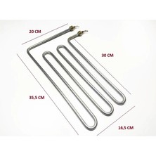 Sinan BENMARİ REZİSTANSI F TİPİ DÜZ 2500W 35,5*16,5 CM 220V