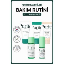 Purito Best Kit - Centella Asiatica Bambu Pantenol Içeren Yatıştırıcı ve Bariyer Güçlendirici 5'li Mini Cilt Bakım Seti