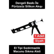 Wonara #macuntabancası Soğuk Silikon Tabancası Manuel Mastik Uygulama Aparatı Metal Gövdeli Ergonomik Tetikli Standart Kartuş Uyumlu Yalıtım Yapıştırma Akrilik Dolgu Ev Atölye Inşaat Tamir Kullanımı Siyah