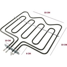 Sinan FIRIN REZİSTANS 2000W+1500W 33*33CM 6,5MM 220V (ARÇELİK)