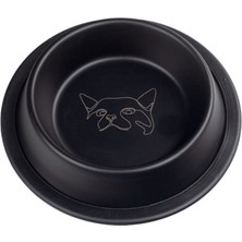Oripet Asr(Fpcl) 24OZ Lazer Işlemeli Köpek Mama Su Kabı- 17CM