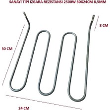 Isıkar Sanayi Tipi Izgara Rezistansı 2500W 30X24CM 8,5mm