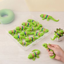 Livenda Kertenkele Tasarımlı Squishy - 12'li Paket - Yumuşak Oyuncak
