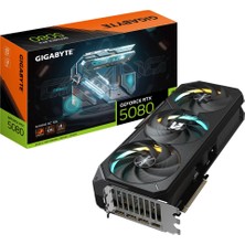 Gigabyte Gıgabyte GV-N5080GAMING OC-16GD, RTX5080, Gamıng Oc, 16GB, GDDR7,256BIT, 3 Fanlı, 1xhdmı, 3xdp, Gamıng Ekran Kartı