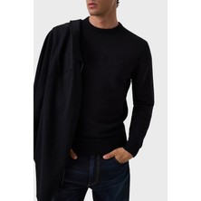Guess Noburo Cn Logolu Regular Fit Bisiklet Yaka Erkek Kazak M6BR16Z1364