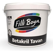 Filli Boya Beyaz Renkli Su Bazlı Betakril Tavan Boyası 3.5Kg Yüksek Kapatıcılık ve Kolay Uygulama