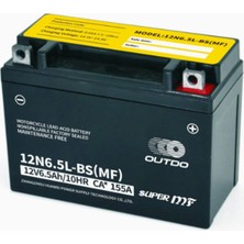 Outdo 12-6,5 12N6.5L - Bs - [cg]  Akü