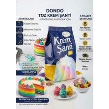 Dondo Vanilya Aromalı Toz Krem Şanti 1000 Gr - Yoğun Kıvamlı Pasta ve Tatlı Süsleme Malzemesi, Özel Günler İçin Mükemmel