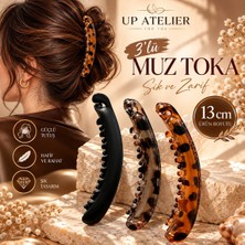 Up Atelier 3'lü Taraklı Muz Toka