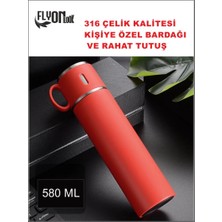 20-24 SAAT SICAK SOĞUK MUHAFAZALI 316 KALİTELİ ÇELİK BARDAKLI TERMOS 580 ML KALİTE TESADÜF DEĞİLDİR
