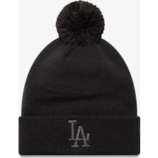 New Era 60691350 Wmns Metallıc Bobble Beanı Siyah Kadın Şapka