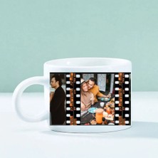 Çılgıntrend Kişiye Özel Fotoğraf Baskılı Kupa Bardak – Nostaljik Film Şeridi Tasarımlı Hediye Kupa