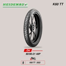 Heidenau K60 Tt 80/90-21 48P Ön Motosiklet Lastiği (2022)
