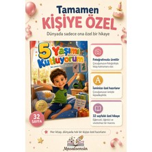 Masalsensin Doğum Günü Kişiye Özel Çocuk Hikaye Kitabı - Isme Özel Masal - Çocuğa Yaş Günü Hediyesi