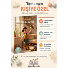 Masalsensin Kardeş Kişiye Özel Çocuk Kitabı - Isme Özel Masal - Yeni Kardeşe Alışma Hediyesi