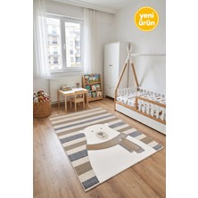 Serenza Living Serenza Home Living Tiny Tales 0A420A Yumuşak Dokulu Çocuk Odası Halısı 120 x 120 cm