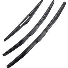 Bisra Mitsubishi Outlander 2003-2007 Ön Arka Cam Silecek Seti Takımı