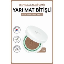 Purito Wonder Releaf Centella Bb Cushion No.23 Natural Beige SPF30 Pa+++ - Centella Hyaluronik Asit Seramid Içeren Nemlendirici ve Uzun Süre Kalıcı Yarı Mat Bb Cushion 15 G