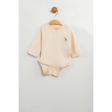 Aziz Bebe Erkek Kız Bebek Çıtçıtlı % 100 Pamuk Body & Zıbın 0 Ay - 12 Ay