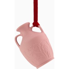 Wedgwood Mini Portland El Işçiliği Porselen Vazo Süsü 7,5 cm