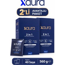 Xaura Global 2 In 1 Coffe 20 Pcs 280 G 2 Adet