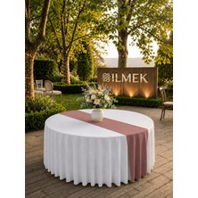 İlmek Gül Kurusu Premium Runner - Restoran, Otel, Düğün Salonu ve Organizasyonlar için
