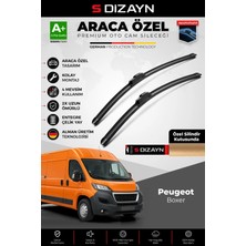 Drs Tuning S-Dizayn Peugeot Boxer Ön Cam Silecek Seti 2006 Üzeri Premium Araca Özel 65-55 cm A+ Kalite