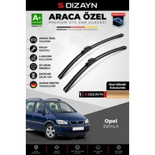 Drs Tuning S-Dizayn Opel Zafira A Ön Cam Silecek Seti 1999-2005 Premium Araca Özel 60-60 cm A+ Kalite