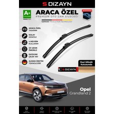 Drs Tuning S-Dizayn Opel Grandland 2 Ön Cam Silecek Seti 2024 Üzeri Premium Araca Özel 70-43 cm A+ Kalite