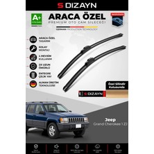 Drs Tuning S-Dizayn Jeep Grand Cherokee 1 Zj Ön Cam Silecek Seti 1991-1999 Premium Araca Özel 50-50 cm A+ Kalit