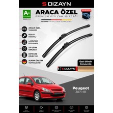 Drs Tuning S-Dizayn Peugeot 307 Hb Ön Cam Silecek Seti 2000-2005 Premium Araca Özel 70-65 cm A+ Kalite