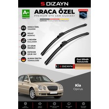 Drs Tuning S-Dizayn Kia Opirus Ön Cam Silecek Seti 2003-2011 Premium Araca Özel 60-45 cm A+ Kalite